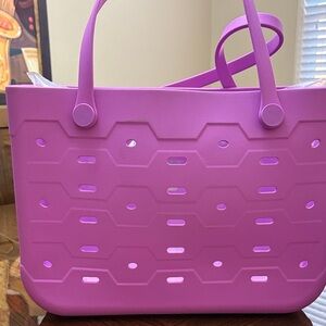 Stylish Utility Laundry Pink Tote Bag